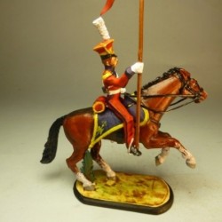 Lancero Caballería Ligera Francia 1812
