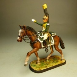 Oficial del 20º Regimiento de Dragones Francia 1810