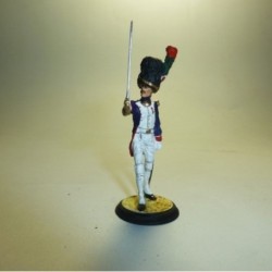 Oficial de Fusileros Granaderos de la Guardia Imperial Francia 1806-1814