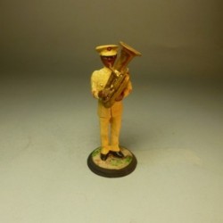 Músico de la Guardia Colonial de Guinea 1912