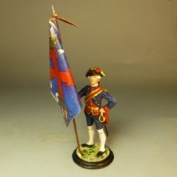 Abanderado Regimiento Real de Artillería 1781