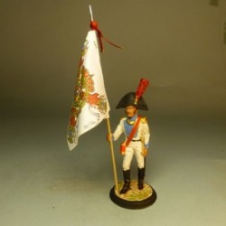 Abanderado de Infantería de Linea Regimiento de Granada 1802