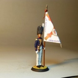 Abanderado del 6º Regimiento de Granaderos Guardia Real Provincial 1825